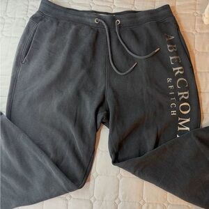 Abercrombie & Fitch Jogger Sweatpants with Side Logo